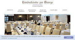 Desktop Screenshot of landschaenke-zur-grenze.de