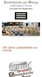 Mobile Screenshot of landschaenke-zur-grenze.de